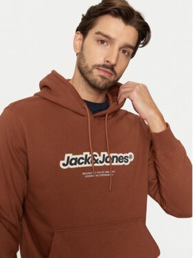 Jack & Jones Bluza Vesterbro 12265766 Brązowy Relaxed Fit