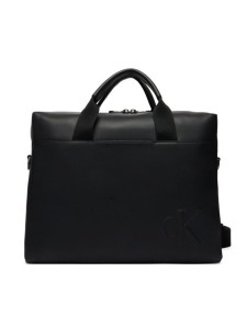 Calvin Klein Torba na laptopa Bold Ck Commuter LV04D3312G Czarny