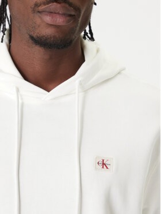 Calvin Klein Jeans Bluza LV04RC274G Biały Regular Fit