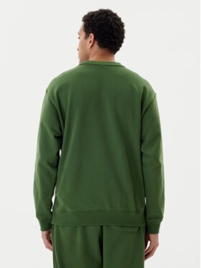 New Balance Bluza MT41506 Zielony Relaxed Fit