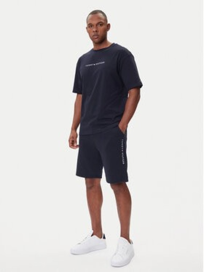 Tommy Hilfiger Szorty sportowe UM0UM03452 Granatowy Regular Fit