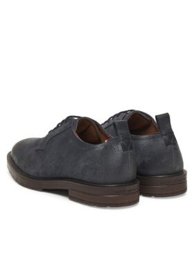 Tommy Hilfiger Półbuty Cleated Derby FM0FM05770 Granatowy