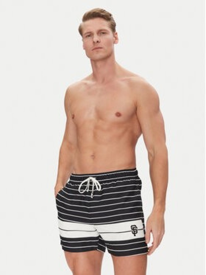 Champion Szorty kąpielowe 221043 Czarny Regular Fit