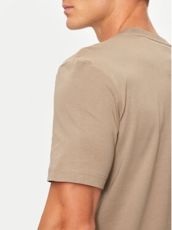 BOSS T-Shirt Mirror 2 50525087 Beżowy Regular Fit