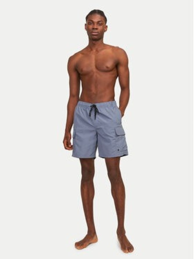 Jack & Jones Szorty kąpielowe Jpstfiji 12257214 Niebieski Regular Fit