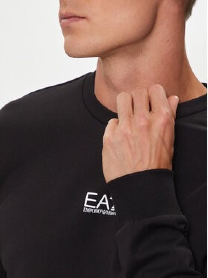 EA7 Emporio Armani Bluza 8NPM30 PJVRZ 1200 Czarny Regular Fit