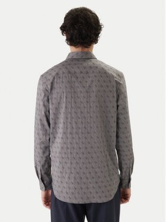Guess Koszula M6GH18 W1713 Szary Regular Fit