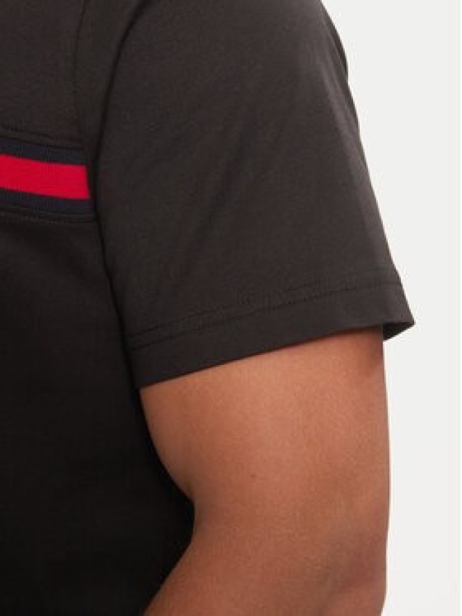 Tommy Hilfiger T-Shirt MW0MW36498 Czarny Regular Fit