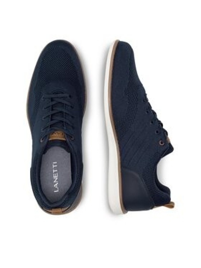 Lanetti Półbuty MP07-02108-01 Granatowy