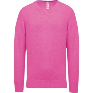 Sweter z dekoltem w serek Kariban Premium