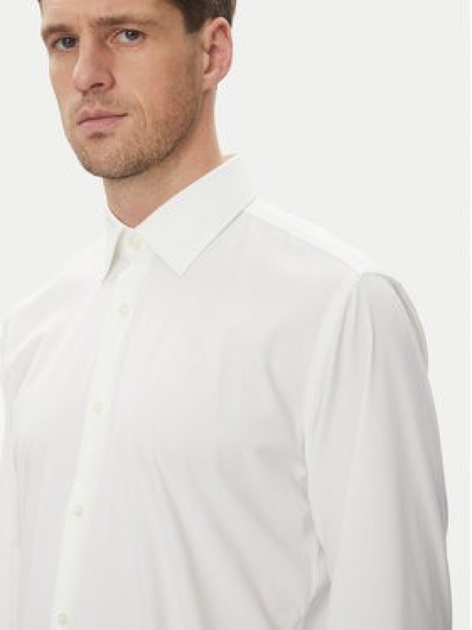 BOSS Koszula P-Hank 50503356 Biały Slim Fit