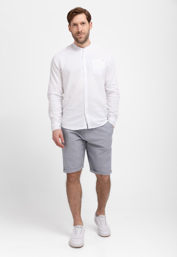 Krótkie spodenki z paskiem P-DANIELS