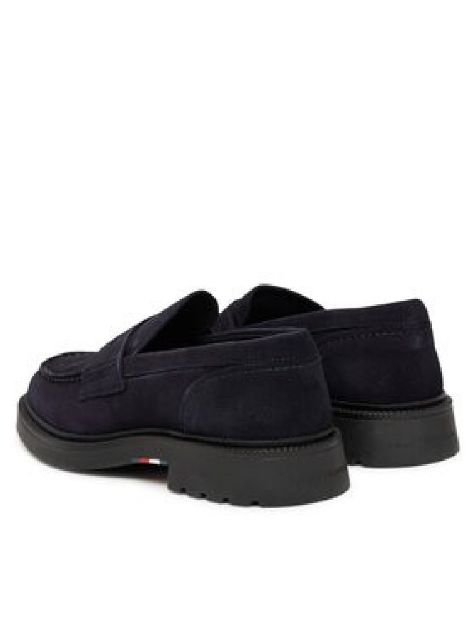 Tommy Hilfiger Mokasyny Comfort Lwt FM0FM05727 Granatowy