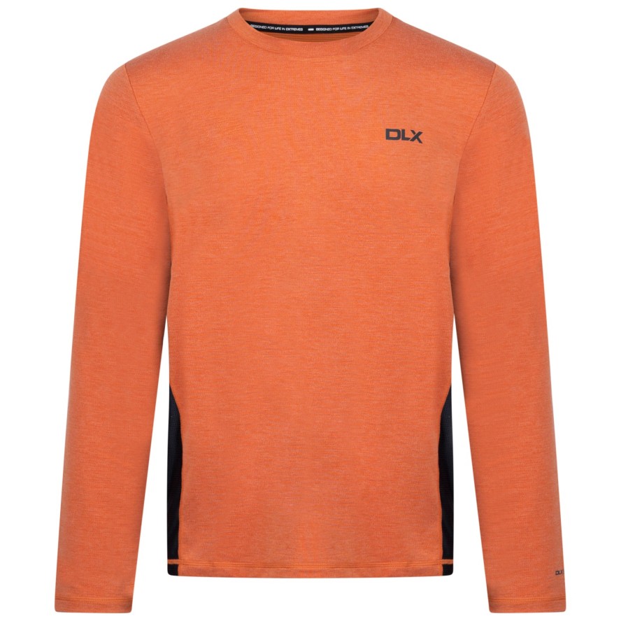 Dlx Charlie - Męski top Dlx Burnt Orange Marl