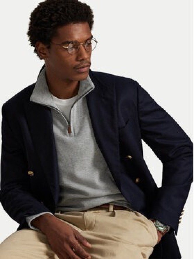 Polo Ralph Lauren Sweter 710P07411003 Szary Regular Fit