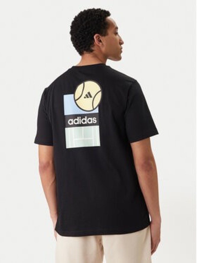 adidas T-Shirt Memories Of Sport Poster Graphic KB2506 Czarny Regular Fit