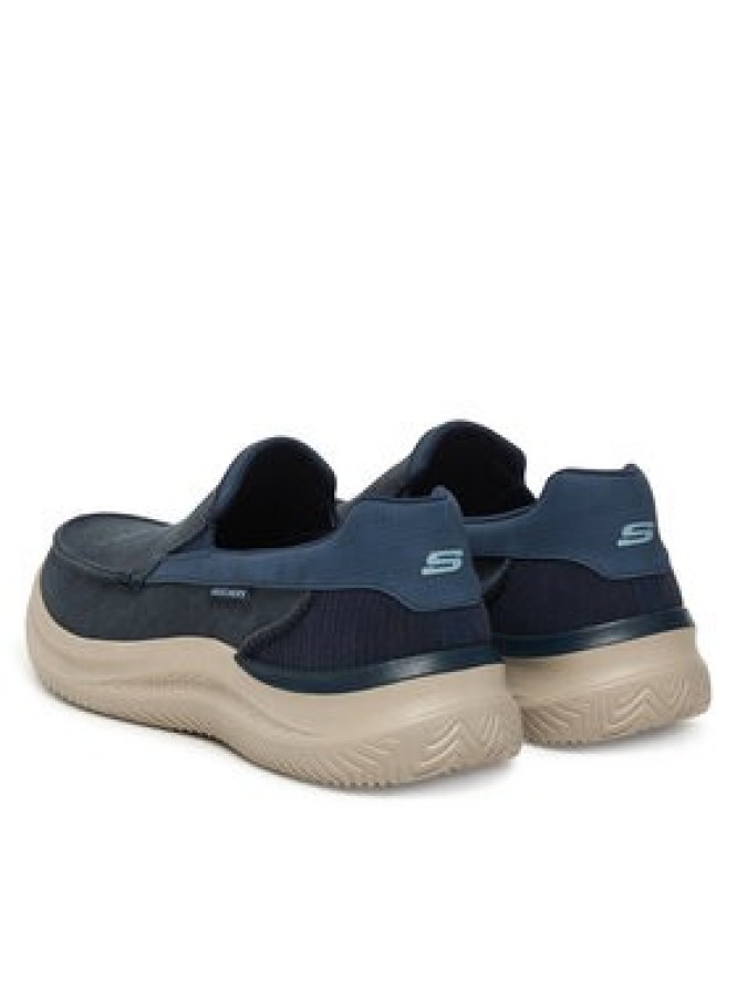 Skechers Półbuty Relaxed Fit: Hasting - Fielden 205066/NVY Granatowy