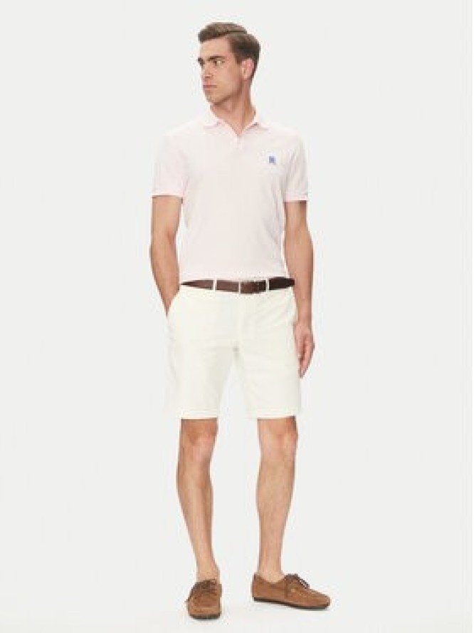 Tommy Hilfiger Szorty materiałowe Brooklyn MW0MW23563 Écru Regular Fit