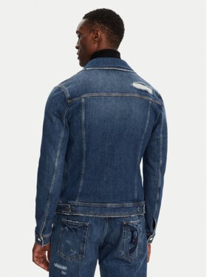 Dolce&Gabbana Kurtka jeansowa G9VZ8D G8LN5 Granatowy Regular Fit