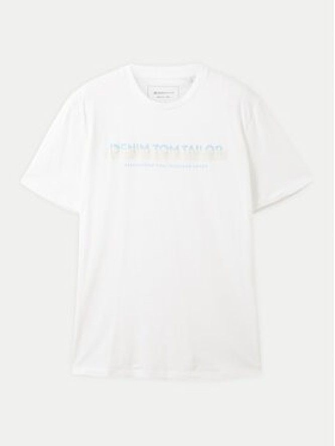 Tom Tailor Denim T-Shirt 1037653 Biały Basic Fit