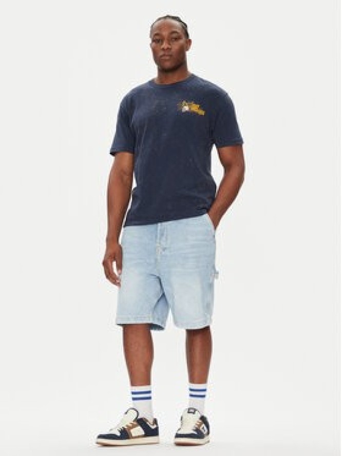 DC Shoes Szorty jeansowe Carpenter ADYDS03022 Błękitny Baggy Fit