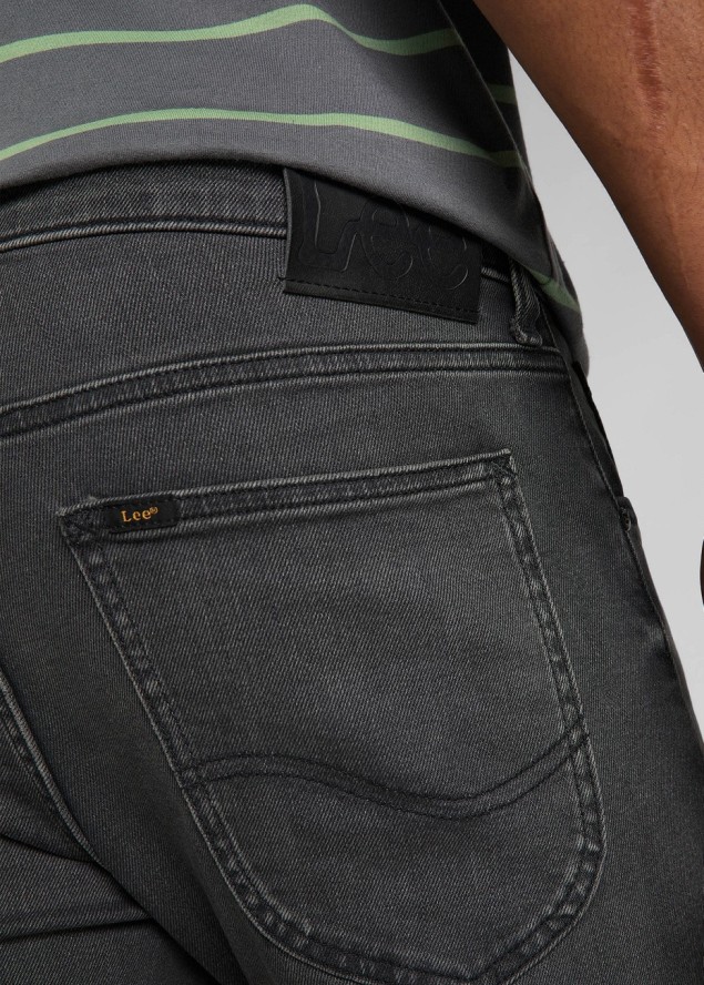 LEE LUKE MĘSKIE SPODNIE JEANSOWE GREY WORN L719PCDI 112319708