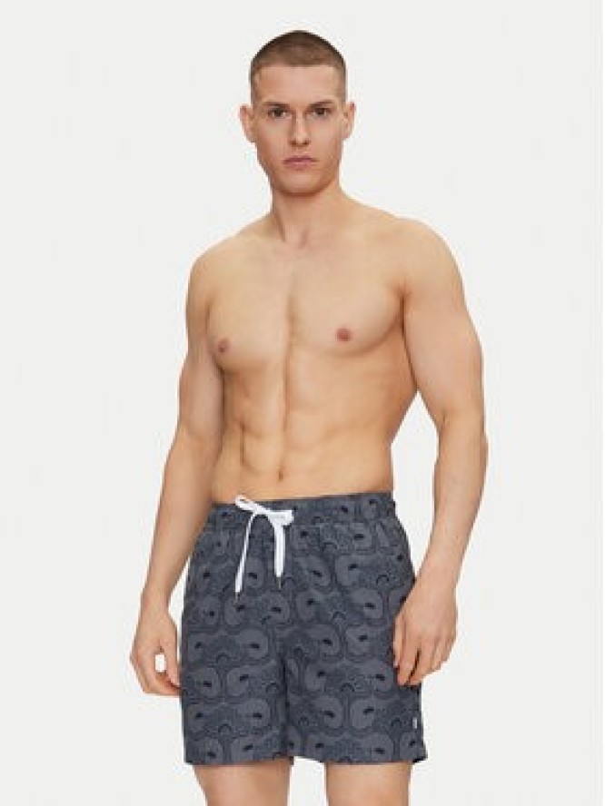 Resteröds Szorty kąpielowe Willy 55251 6460 Szary Regular Fit