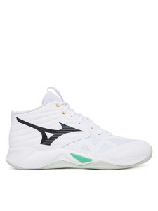 Mizuno Buty halowe Wave Momentum Pro Mid V1GA2545 Biały