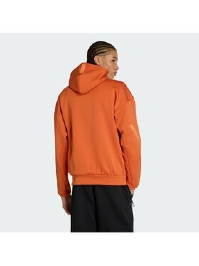adidas Bluza Z.N.E. KE4679 Pomarańczowy Regular Fit