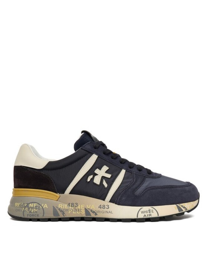Premiata Sneakersy Lander Var 7702 Granatowy