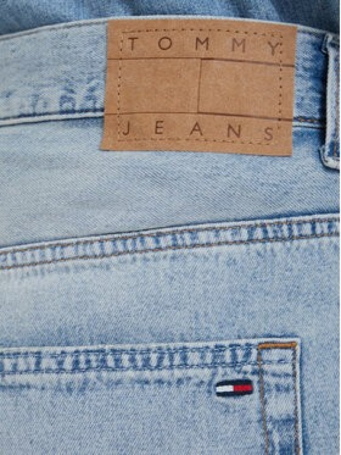 Tommy Jeans Szorty jeansowe Theo DM0DM23007 Niebieski jasny Loose Fit