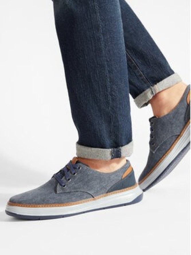 Skechers Półbuty Ederson 65981/NVY Granatowy