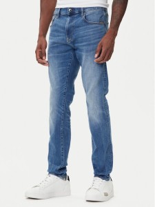 G-Star Raw Jeansy Revend 51010-8968-6028 Granatowy Skinny Fit