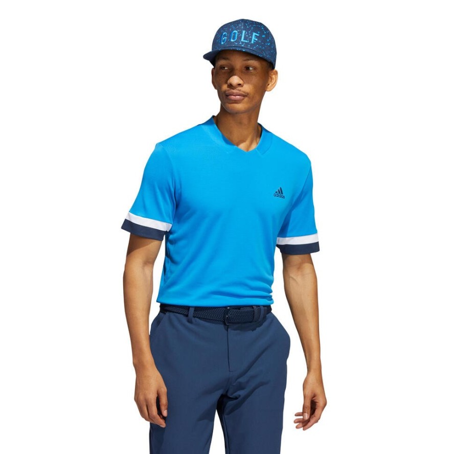 Koszulka do golfa męska Adidas Heat.RDY Solid