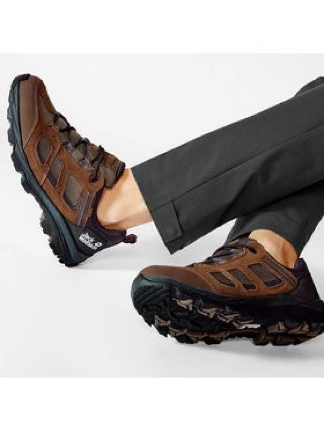 Jack Wolfskin Trekkingi Vojo 3 Texapore Low M 4042441 Brązowy