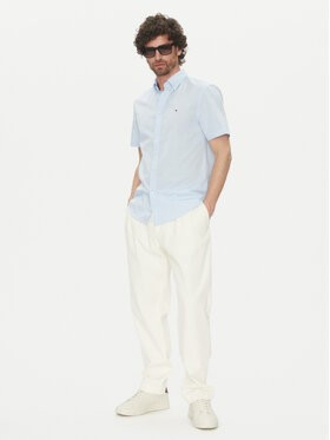 Tommy Hilfiger Koszula MW0MW37584 Błękitny Regular Fit