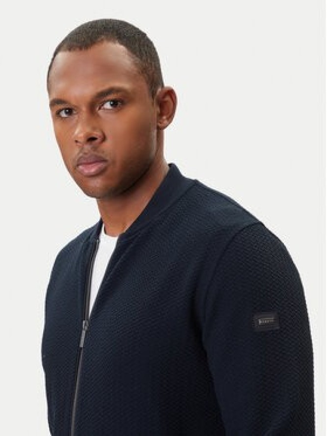 Bugatti Bluza 8750-85172D Granatowy Regular Fit