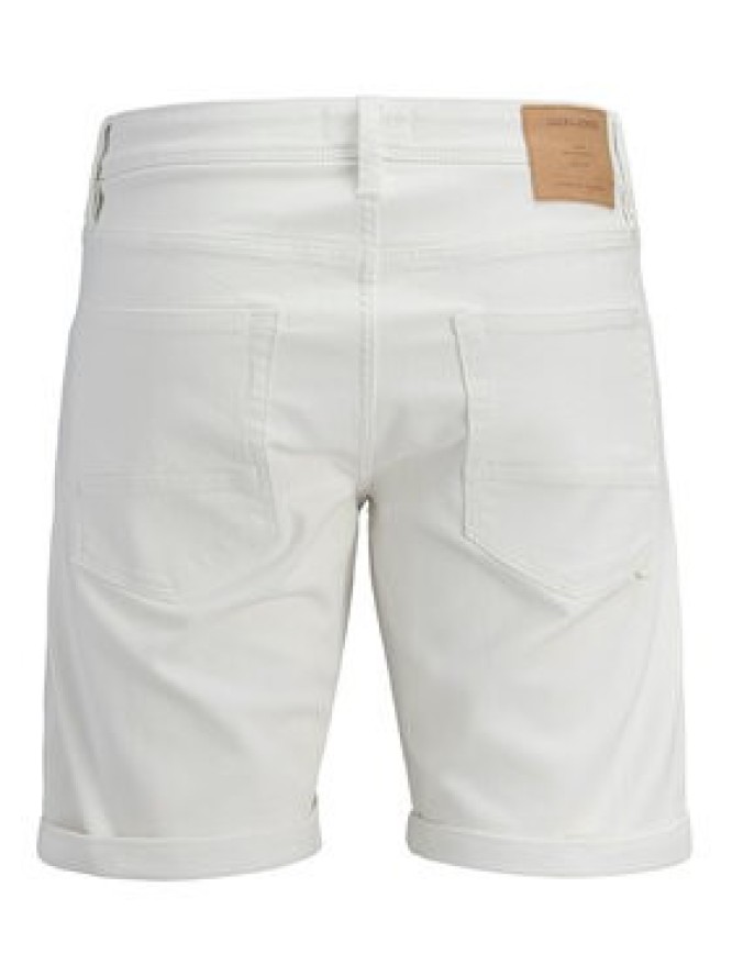 Jack & Jones Szorty jeansowe Rick 12294338 Biały Regular Fit
