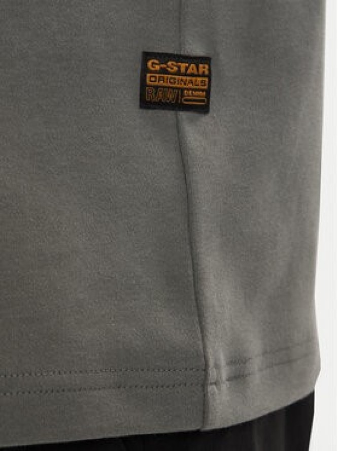 G-Star Raw T-Shirt 90s Logo D28921-D976 Zielony ciemny Regular Fit