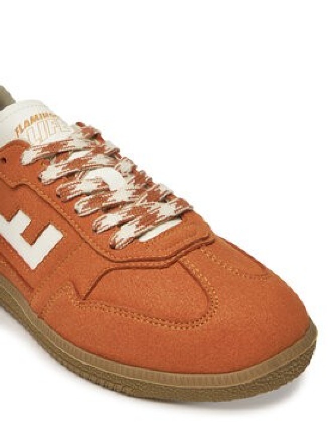 Flamingos Life Sneakersy Burela Slim Pomarańczowy