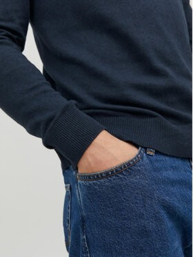 Jack & Jones Golf 12157417 Granatowy Regular Fit