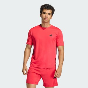 KOSZULKA WORKOUT ESSENTIALS BASE 3-STRIPES