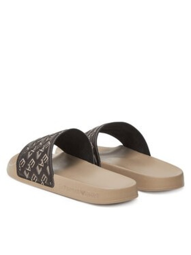 EA7 Emporio Armani Klapki 7X000109 AF15125 M6088 Brązowy