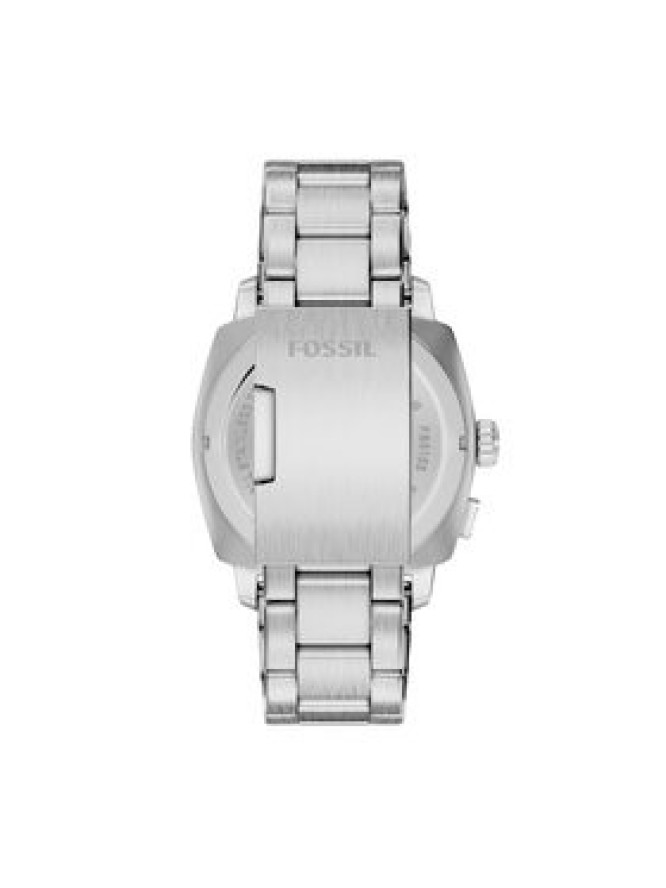 Fossil Zegarek Machine Big Tic FS6155 Srebrny