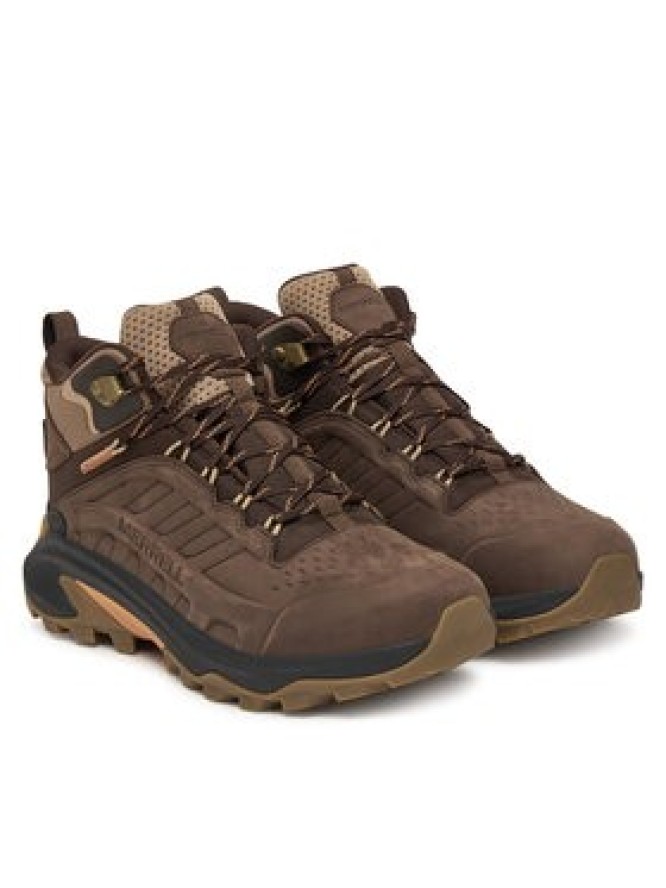 Merrell Trekkingi Moab Speed 2 Leather MID Waterproof J038041 Brązowy
