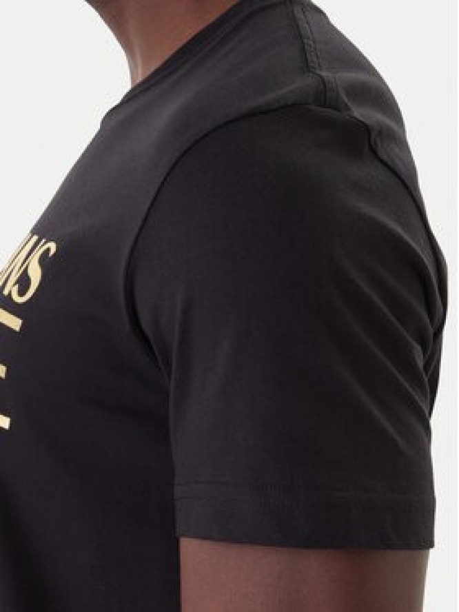 Versace Jeans Couture T-Shirt 79GAHT05 CJ00T Czarny Regular Fit