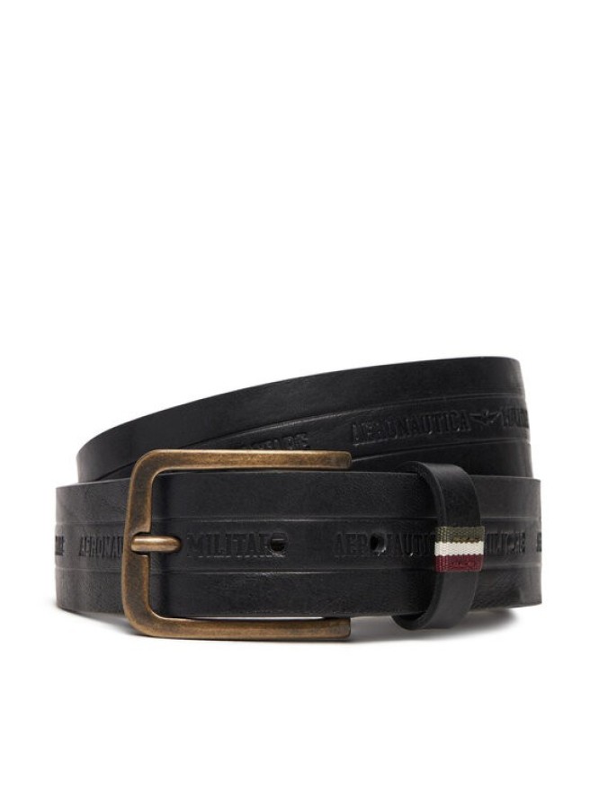 Aeronautica Militare Pasek Męski 252CP0262UPL00274 Czarny