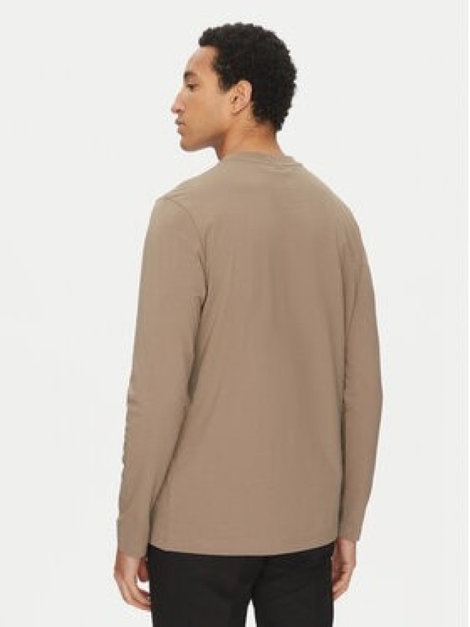 BOSS Longsleeve 50506365 Beżowy Regular Fit