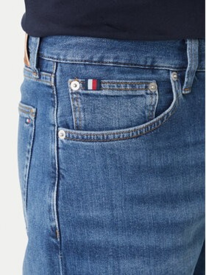 Tommy Hilfiger Jeansy Denton MW0MW42317 Niebieski Slim Fit