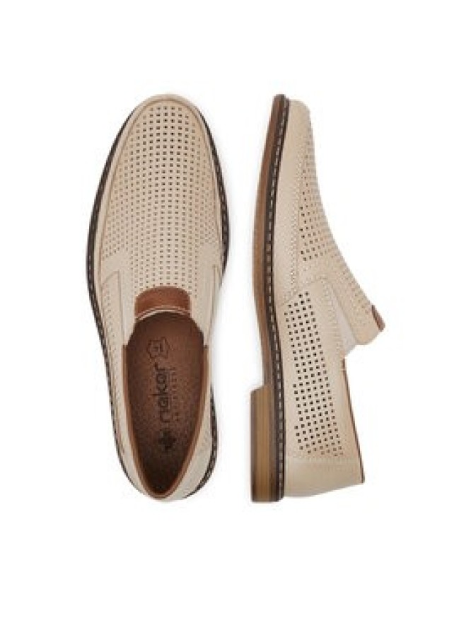 Rieker Półbuty 13459-60 Beżowy